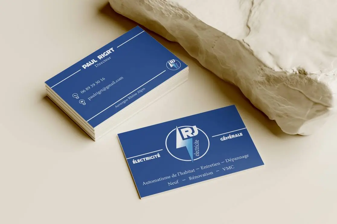 carte de visite RJ electricité