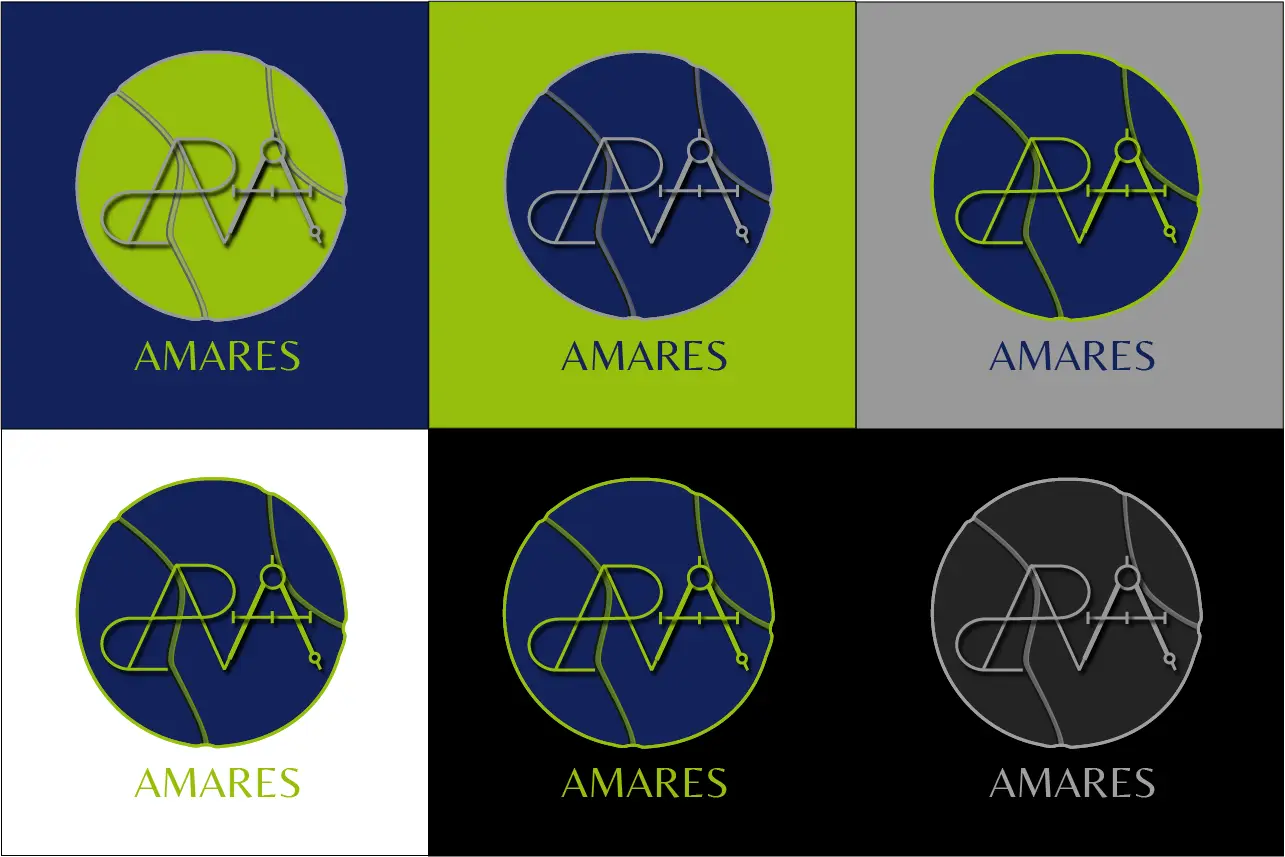 déclinaison logo amares